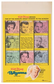 A “Pollyanna" Original Theatrical Window Card.