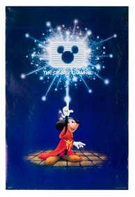 A Sorcerer Mickey Disney Channel Promo Poster.