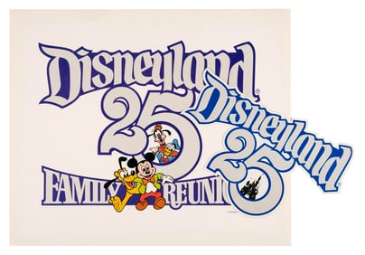 A 25th Anniversary Poster and Sticker.