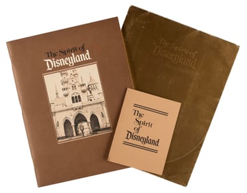A 30th Anniversary Spirit of Disneyland Cast Booklet.