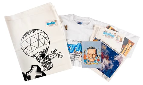 A Collection of Skyfest Celebration Souvenirs.