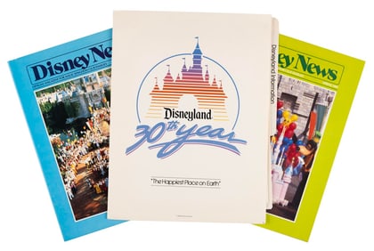 A Magic Kingdom Club 30th Anniversary Info Folder.