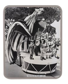 A Disneyland America on Parade Exhibit Photo.