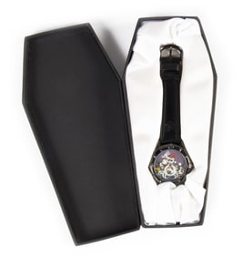 A Haunted Mansion Holiday Wristwatch.