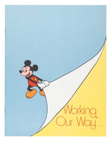 A Disneyland Cast Member Working Our Way Booklet.