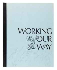 A Disneyland Cast Member Working Our Way Booklet.