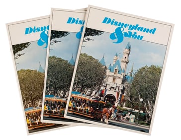 A Collection of Disneyland and You Booklets.