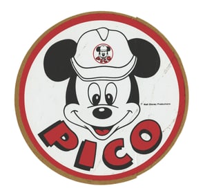 An EPCOT PICO Construction Sticker.