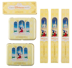 A Tokyo Disneyland Hotel Amenitie Collection.