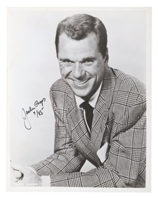 A Signed Headshot of Jackie Cooper.