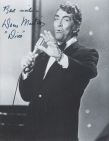 A Dean Martin Signed Photo.