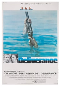 A "Deliverance" Bus Stop Theatrical Poster.