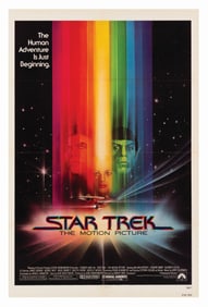 A “Star Trek: The Motion Picture" One-Sheet Poster.