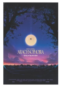 A One-Sheet “Arachnophobia" Poster.