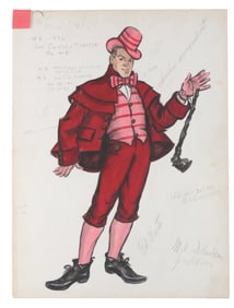 A “Seven Little Foys" Bob Hope Costume Design.