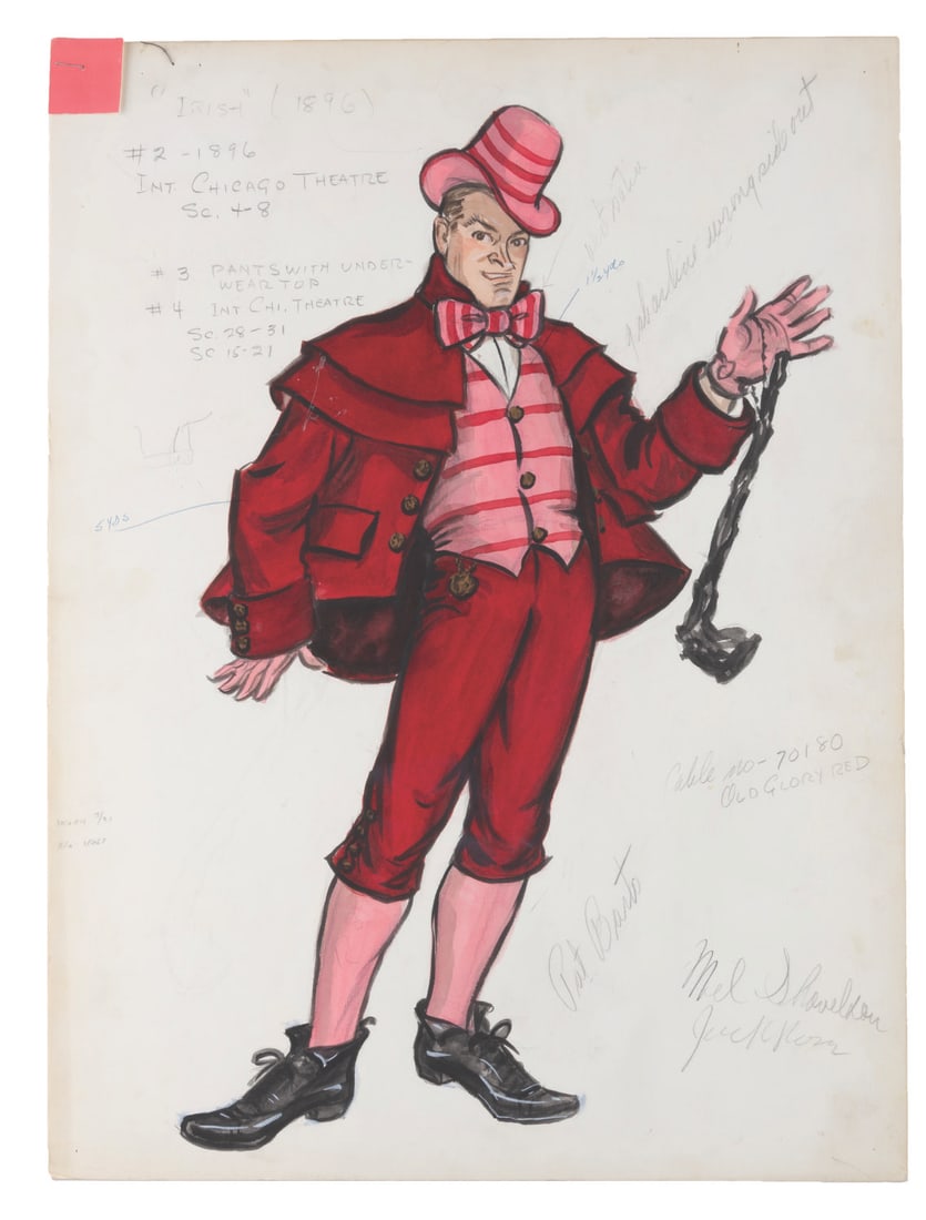 A “Seven Little Foys" Bob Hope Costume Design. (1 of 1)