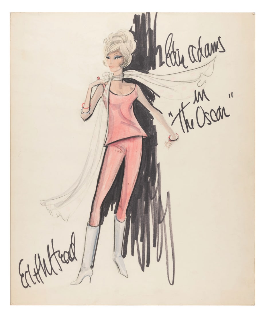 An Edith Head "The Oscar" Edie Adams Costume Design. (1 of 1)