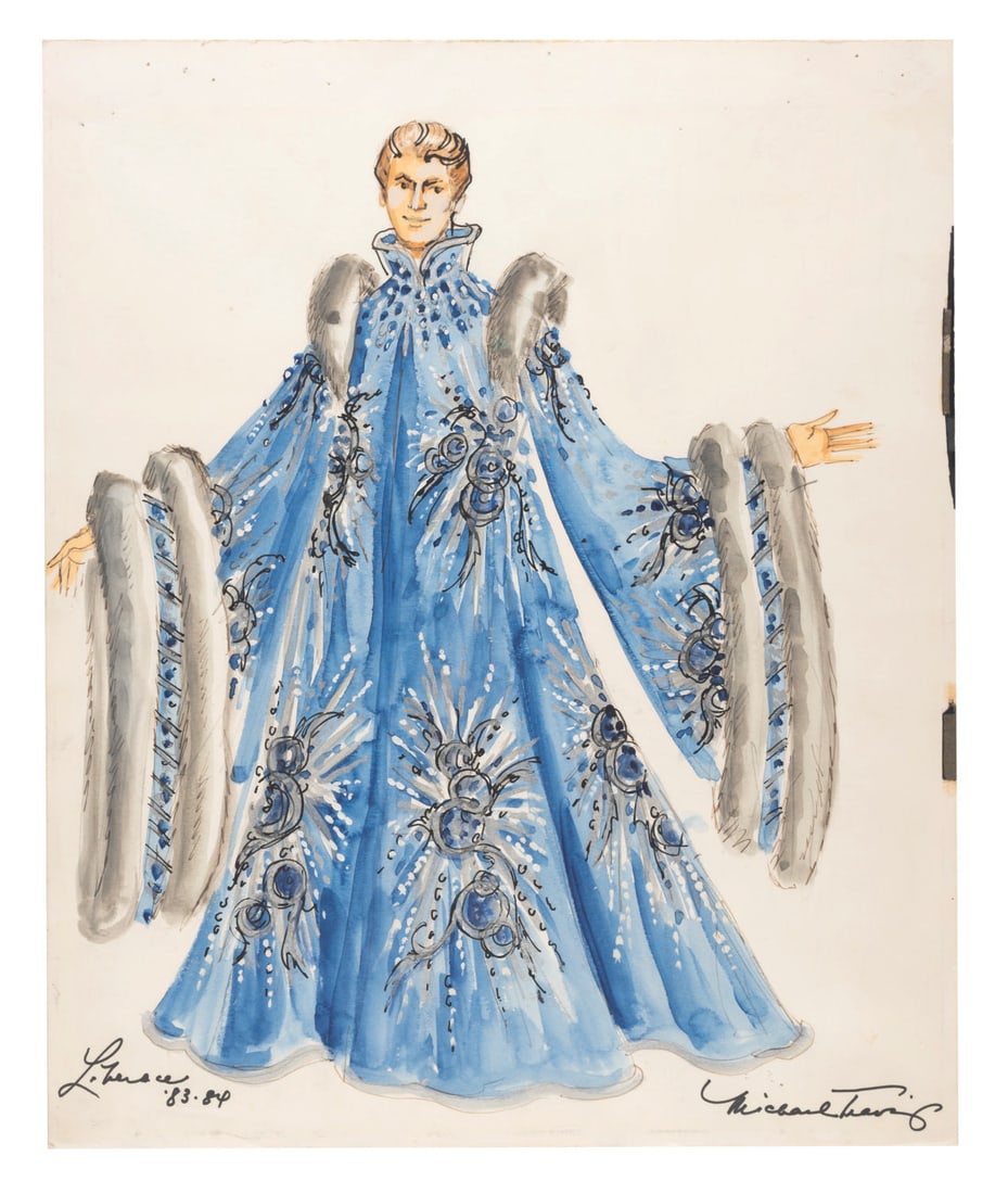 A Liberace Costume Design by Michael Travis. (1 of 1)
