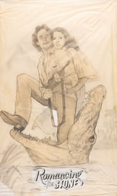 “Romancing the Stone" Poster Concept Art.