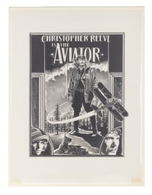 Larry Noble "The Aviator" Poster Concept Art.