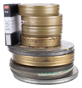 A Set of Star Wars “Skywalker Saga" Film Canisters.