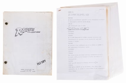 A "Raiders of the Lost Ark" File Copy Script with Spanish Translation Sheets.