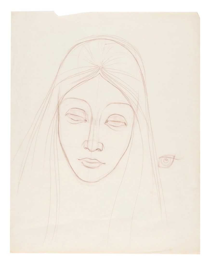 A "Raiders of the Lost Ark" Angel of Death Concept Sketch. (1 of 1)