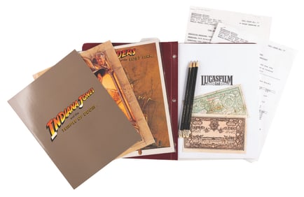 Indiana Jones Production Souvenirs.