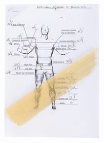 A "Superman Returns" Crystal Prop and Wardrobe Document.