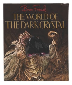 The World of The Dark Crystal Book and Glass Paperweight.