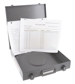 A "The Neverending Story" VFX Footage Canister and Scene Reports.