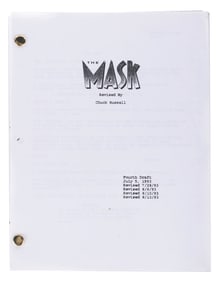 A 4th Draft Production Script for "The Mask.