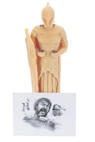 An Elven Warrior Treasure Maquette from “The Hobbit.