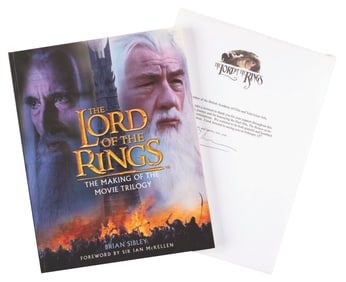 A Lord of the Rings Book and BAFTA Voter Letter.