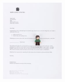 Elija Wood’s Lego Prototype Frodo Minifigure.