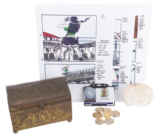 "Lara Croft" Props and Storyboards.