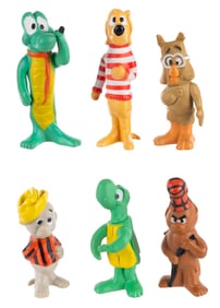 Walt Kelly's Pogo Set of Six Vinyl Figures.