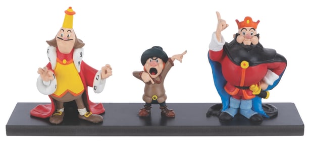 Three “Gulliver's Travels" Reproduction Maquettes.