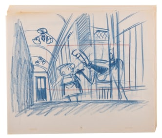 A Set of 7 Production and Model Drawings from “Magoo Express.