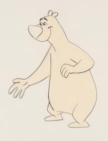 A Maxie the Polar Bear Production Drawing.