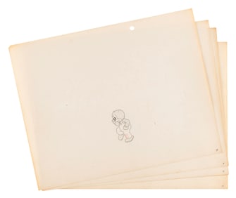 A Beans the Cat Production Drawing Collection.