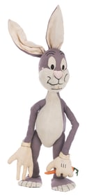 A One-of-a-Kind Bugs Bunny Doll by Charlotte Clark.