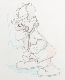 A “Hare-um Scare-um" Production Drawing.
