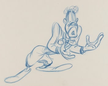 A Prince Chawmin’ "Coal Black and de Sebben Dwarfs" Production Drawing.