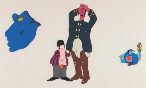 A Multiple Character “Yellow Submarine" Production Cel.