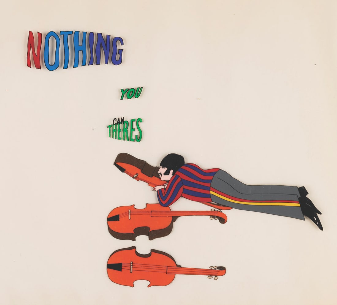 A “Yellow Submarine" Ringo and Violins Production Cel. (1 of 3)