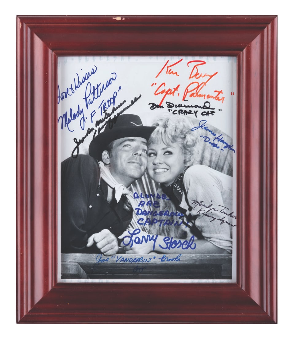 A Multi-Signed "F Troop" Publicity Photo. (1 of 1)