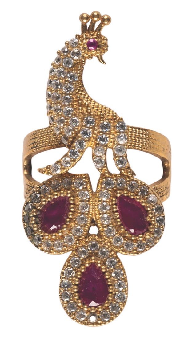 A “Game of Thrones" Qarth Citizen Prop Ring and Concept Art Print. (1 of 3)