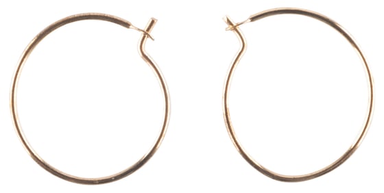 A Pair of Princess Diana "The Crown" Screen-Worn Earrings.