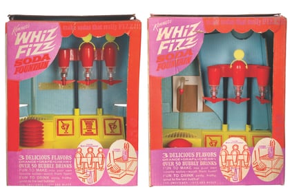 A Pair of Kenner's Whiz Fizz Soda Fountains.